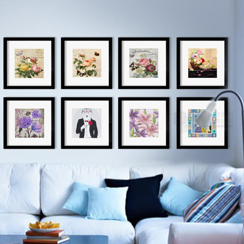 Custom 11x14 Picture Frame in Black Engineered Wood Photo Frame with Glass Cover for Wall Display Supplier, Suppliers