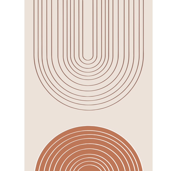 Custom Mid Century Wall Art Set of 3 Ready to Hang Canvas Manufacturer, Suppliers