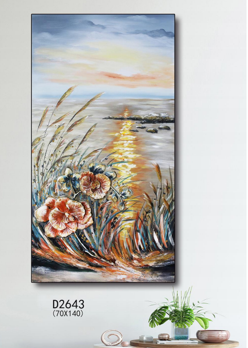 Custom Landscape Hand Painting Wall Decor Canvas Wall Art Big Size  Manufacturer, Manufacturers