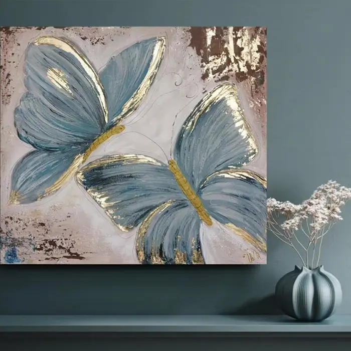 Dekal Home framed canvas wall art for living room and bedroom