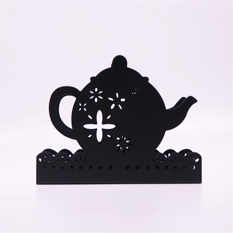 OEM Teapot decorative metal napkin holder for table restaurants Supplier, Quotes
