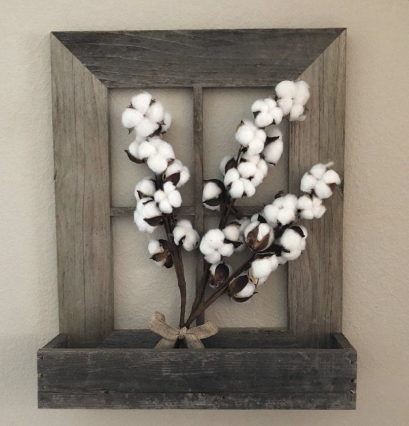Rustic Wood Planter 2