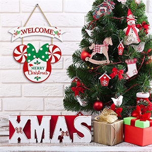 High-Quality Cute Wooden Sign Plaque Christmas Decoration Welcome Home Sign Manufacturers, Pricelist