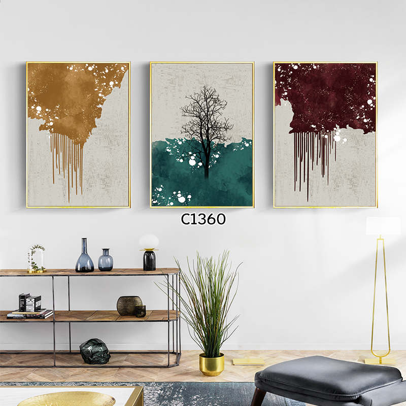 Famous Factory Customizable Retro Wall Decor Hand Painting Home Hotel Decoration Suppliers, Pricelist
