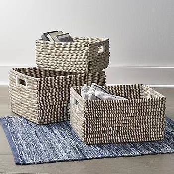 Seagrass Storage Basket Detail 4