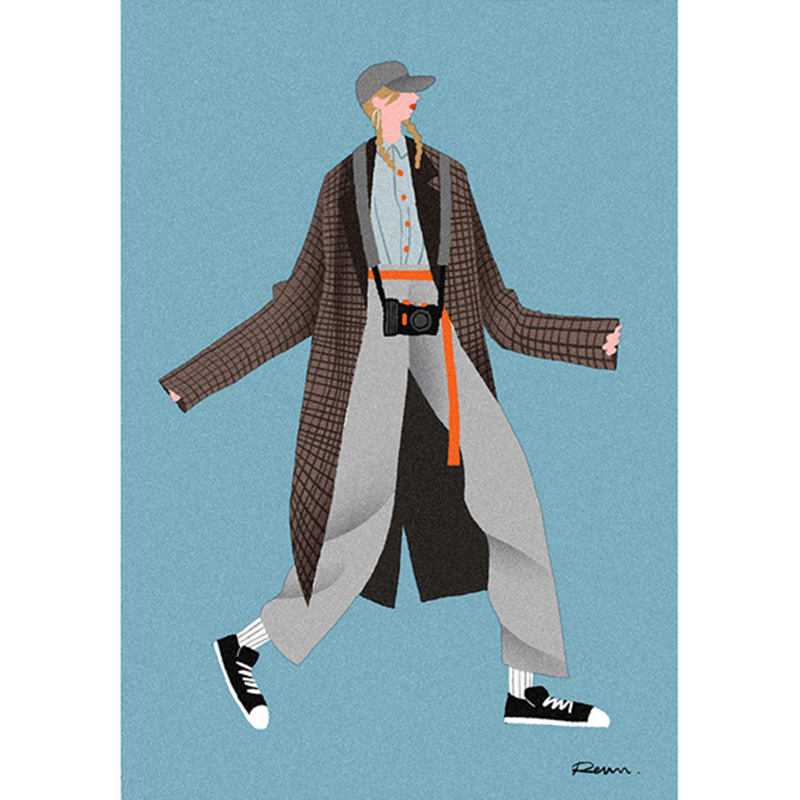 High-Quality Character Design Art Direction Fashion Girl Canvas Print  Supplier, Pricelist
