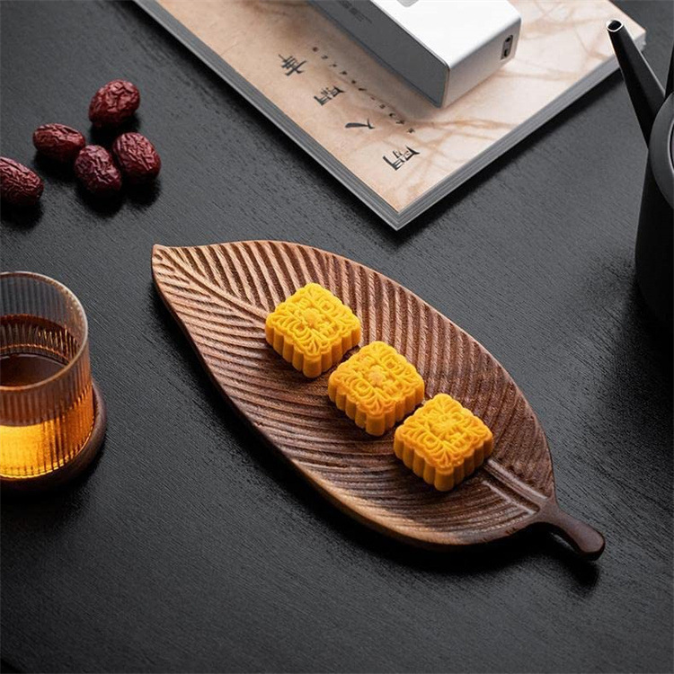 Leaf Wood Tray 7