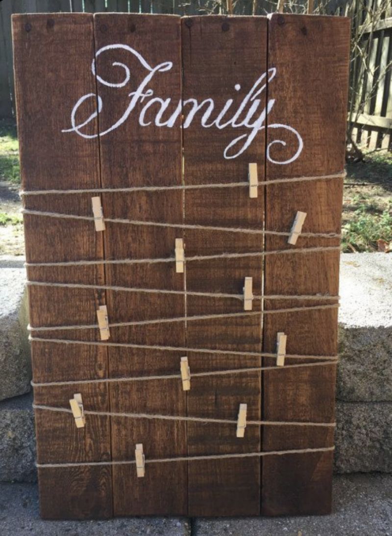 Rustic Picture Clipboard 6