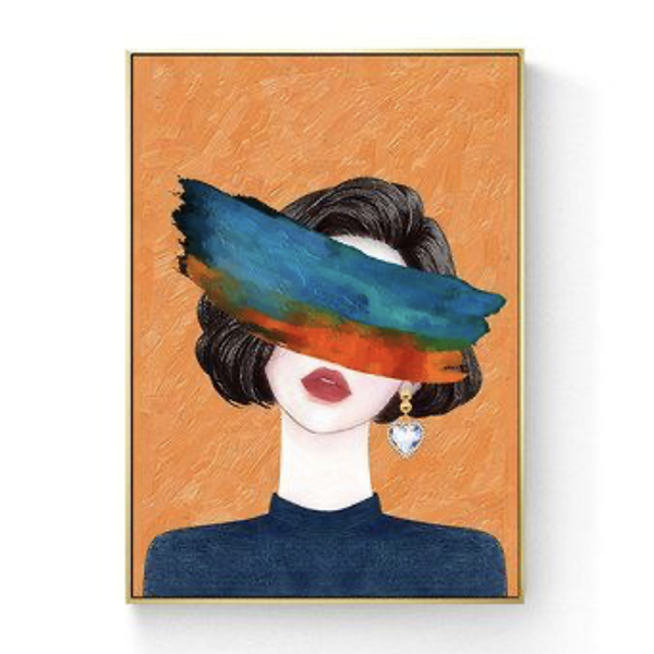 High-Quality Female Abstract-Print on Canvas Karen Wall Art Paintings Manufacturer, Quotes