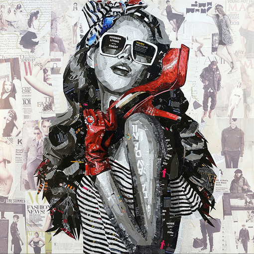 Custom Fashion Wall Art Canvas Wall Art Fashion Print pop culture modern Manufacturers, Suppliers