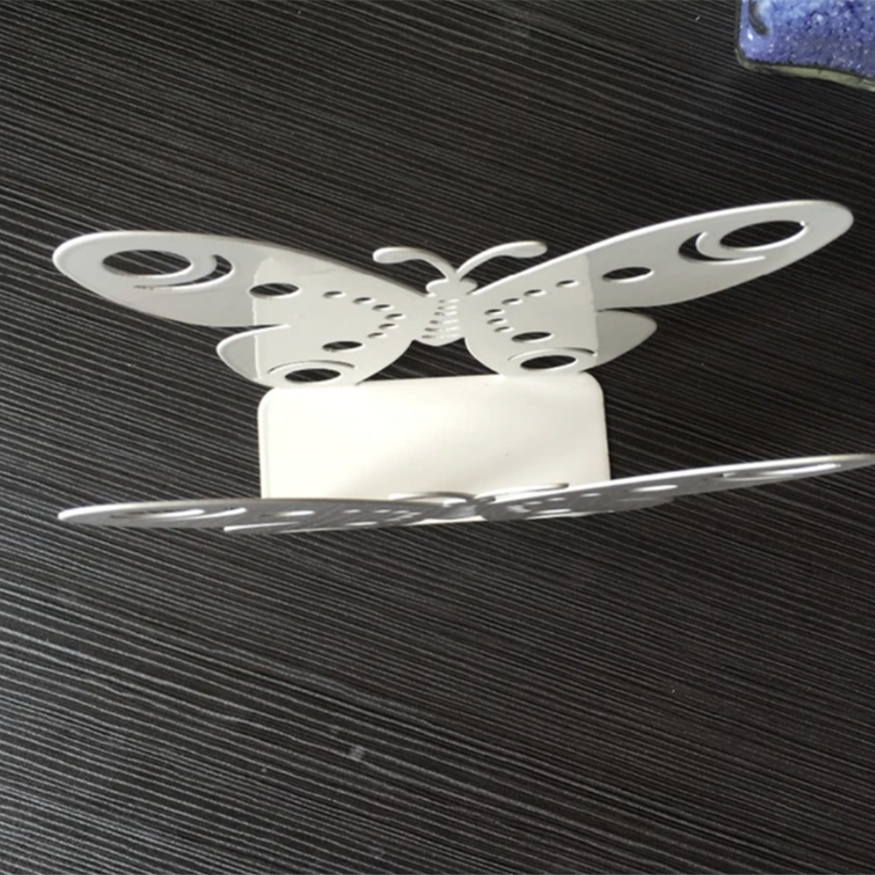 Metal Floral Letter Holder Display 2