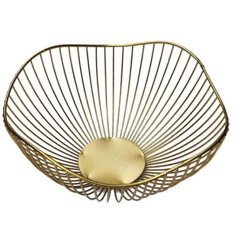 Custom Kitchen Counter Fruit Bowl Metal Wire Fruit Basket Bowl Candy Snack Storage Container Holder Manufacturer, Products