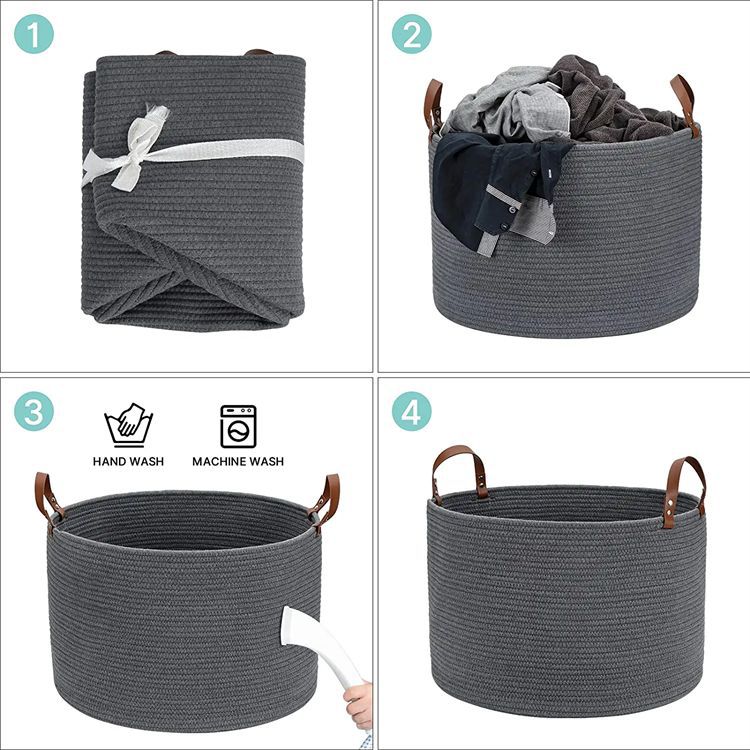 Cotton Rope Basket 6