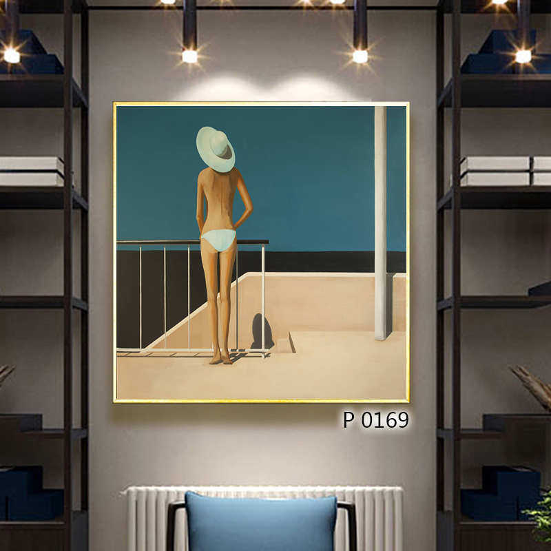 Famous City Plaza Beach Images High Quality Printing Poster Wall Decor Manufacturer, Product