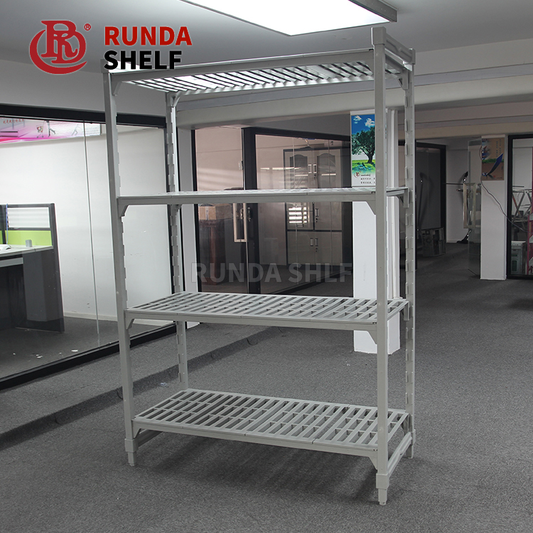 High Quality Cold Storage Heavy Duty Warehouse Rack Plastic with Steel Mult-level Cold Storage Shelving