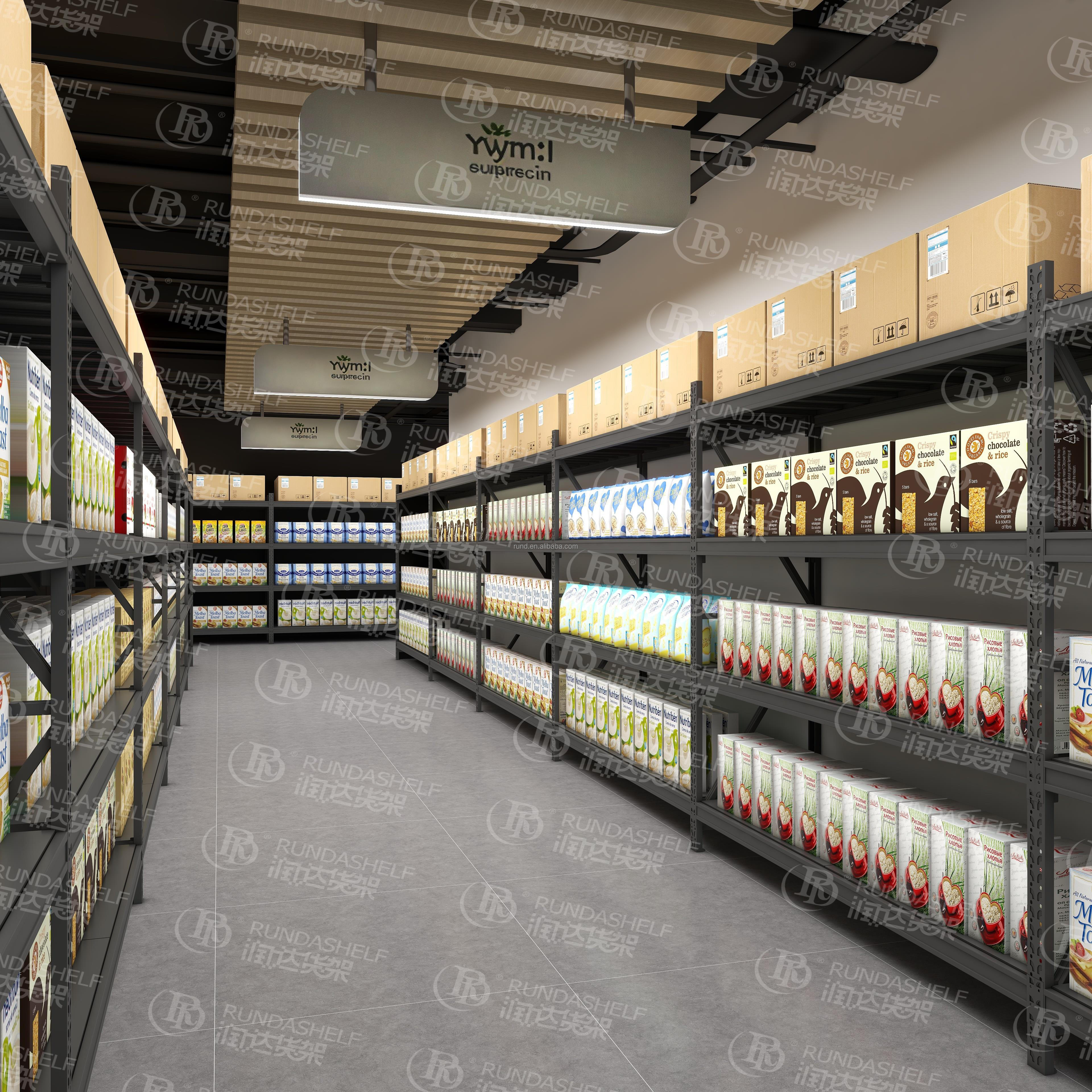 Medium Duty 4-Layer Steel Storage Rack Anti-Rust Pallet Racking for Efficient Multi-Scenario Use in Warehouses Reinforced Metal