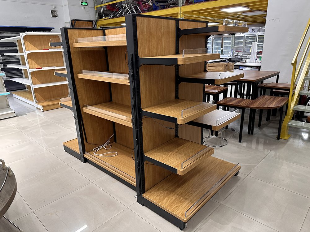 China Heda Steel Storage Rack Shelves Store Gondola Shelving Supermarket Shelves for Sale