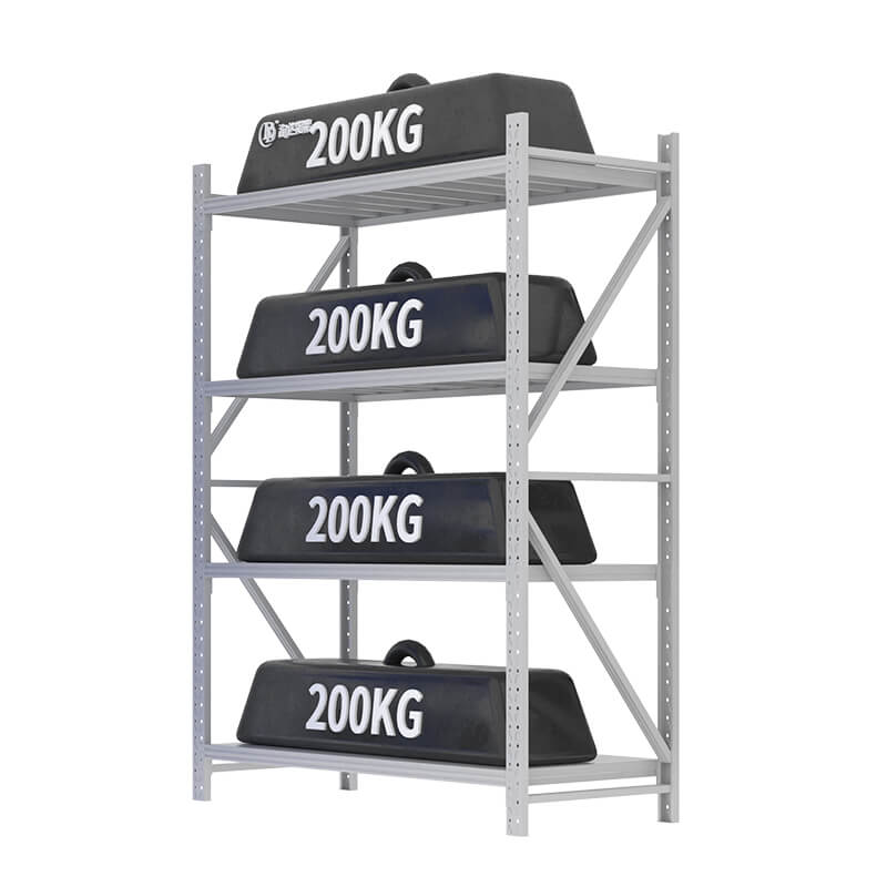 Light-Duty 5-Layer Metal Storage Rack Shelf 200kg/300kg Per Layer Stacking Racks