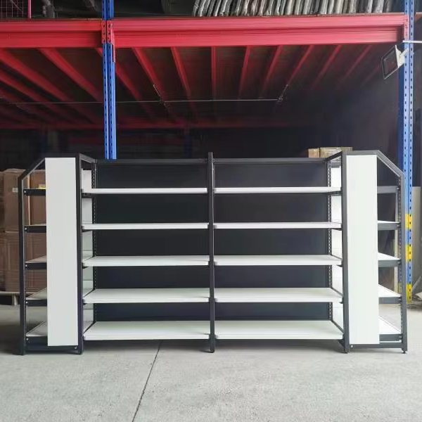 OEM Customized Light Duty Other Supermarket Supplies Metal Warehousing for Convenience Shops Retail Shops and Shopping Malls
