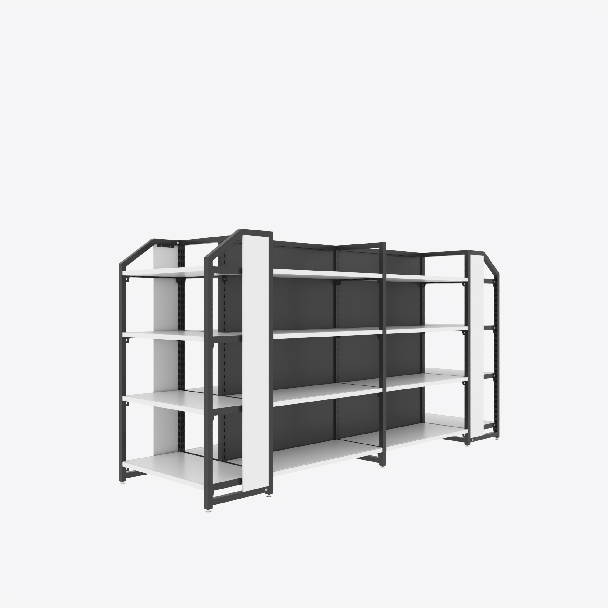Heavy Duty Fashionable Metallic Wine Rack Wooden Display Shelf for Boutique and Supermarket Durable Store Usage