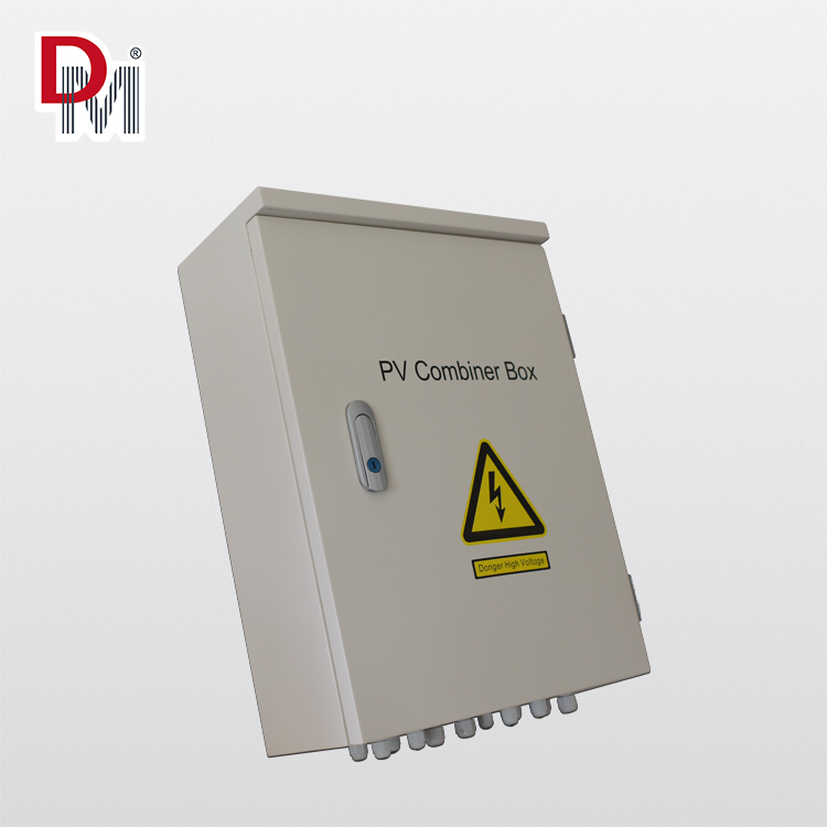 PV Array Combiner Box Angle View
