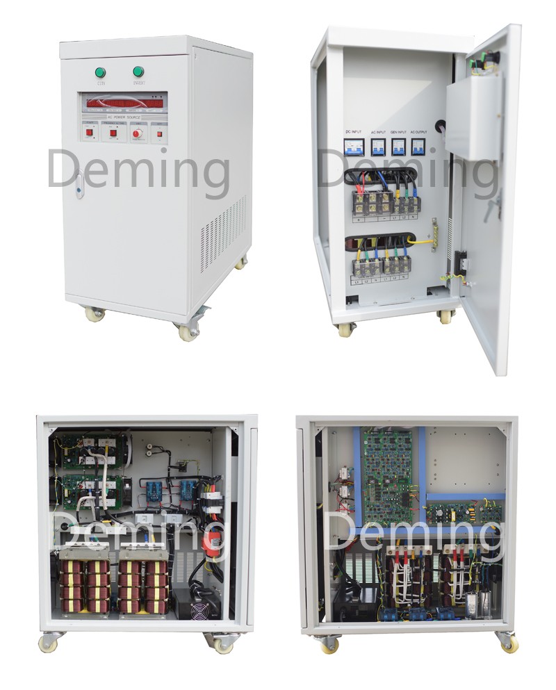 Split Phase Power Inverter Inside Components