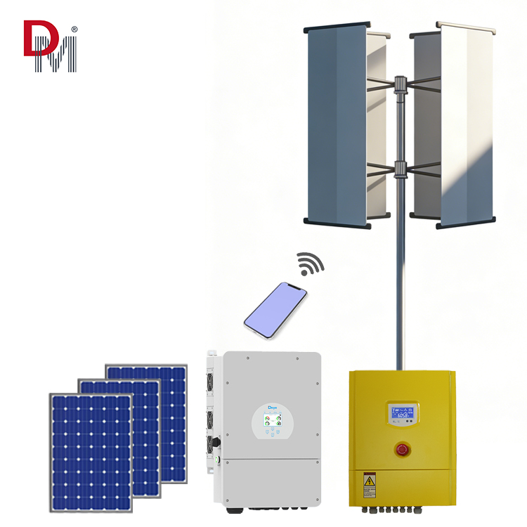 10kw Hybrid Solar & Wind Turbine Controller & Inverter PWM & MPPT Type
