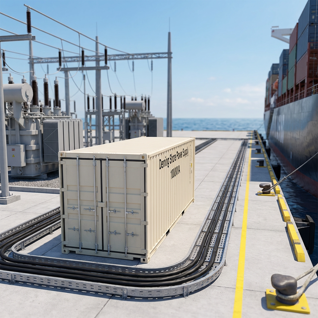 6.6kV 11kV Shore Power System Medium Voltage Frequency Converter