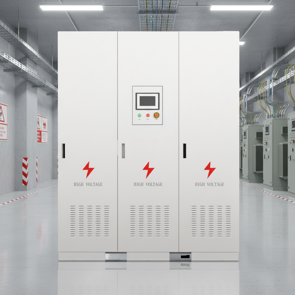 Alternative Energy String Inverter 500 KVA Three Phase off Grid Hybrid Solar AC Pure Sine Wave MPPT 60Hz Inverter