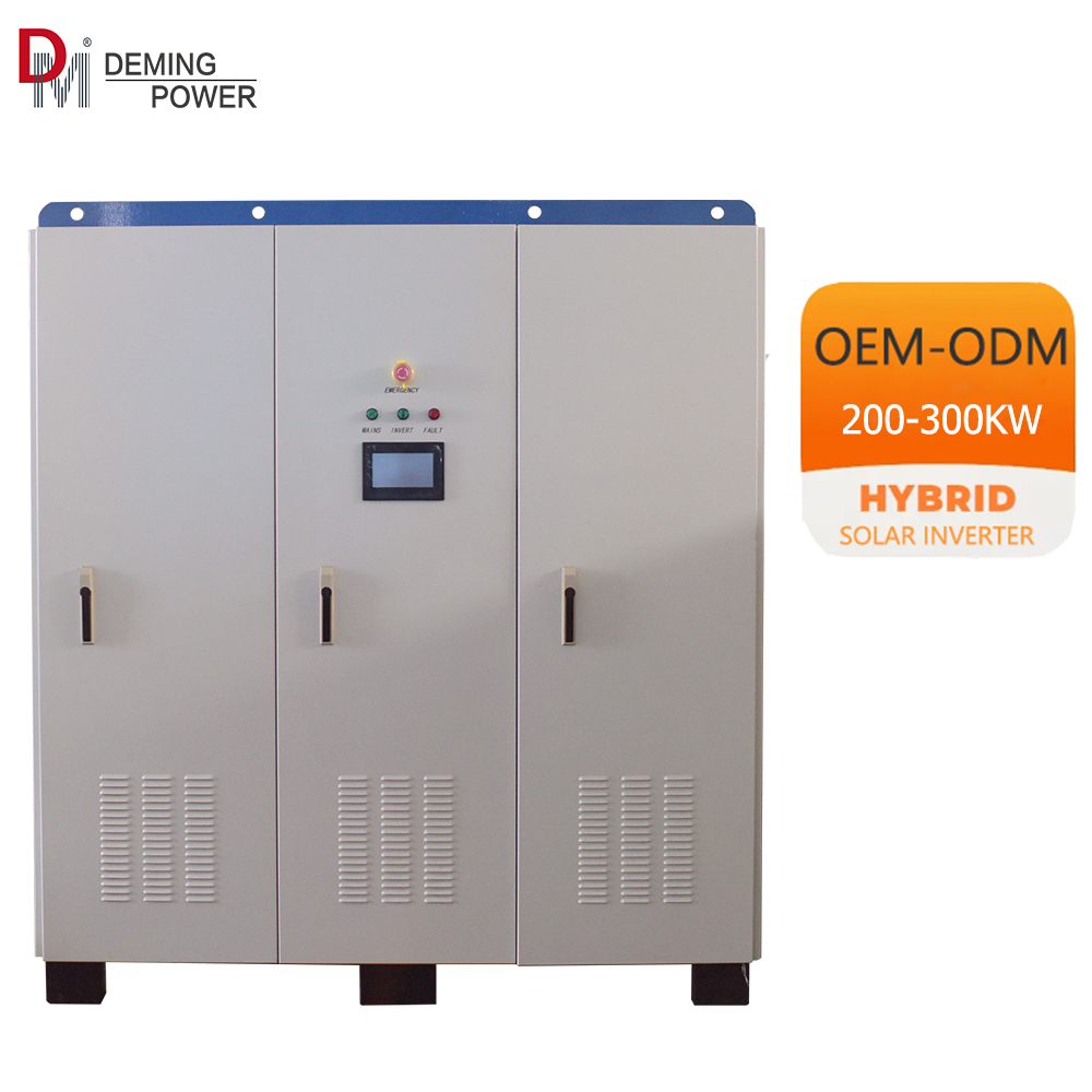 300KW Hv Large Commercial Utility Inverters Hybrid Solar Inverter 300kva 400kva 500kva With RS485 USB WiFi GPRS CAN