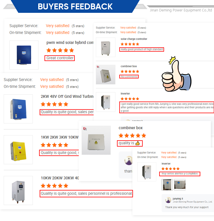 Buyers feedback screenshots