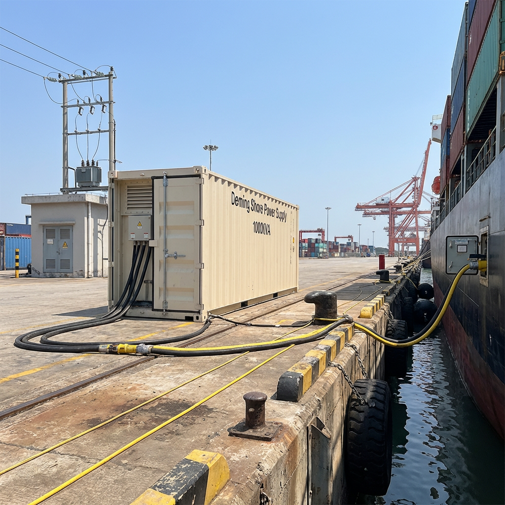 800KVA 600KVA Shore Power Supply 50Hz to 60Hz Marine Frequency Converter for Shipyard