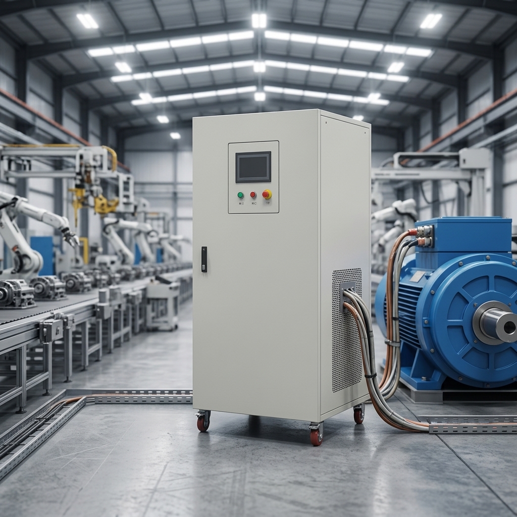80KW AC/AC Stable Voltage and Frequency Power Supply Converter for PMG Generator DM33-80KW