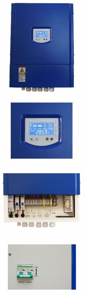 MPPT Solar Controller 12V-96V 5000W LCD Color Screen Solar Charge Controller 30A-100A for Smart Home/RV Systems