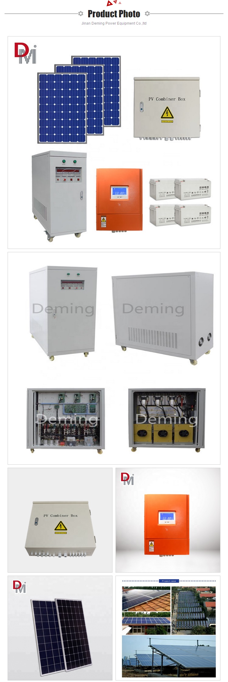 Solar Hybrid Power System Components