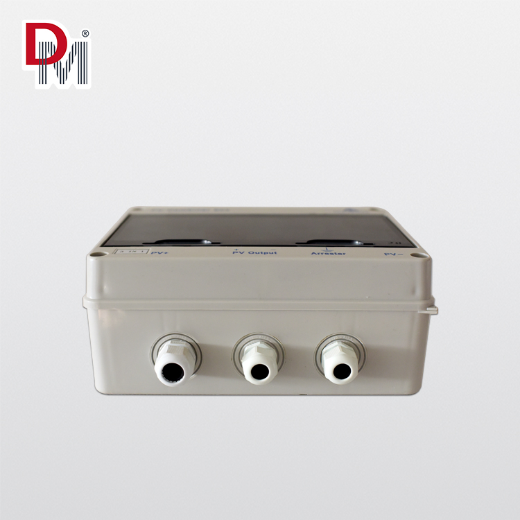 PV Combiner Box 3 Strings Input 1 Output for Solar Power System