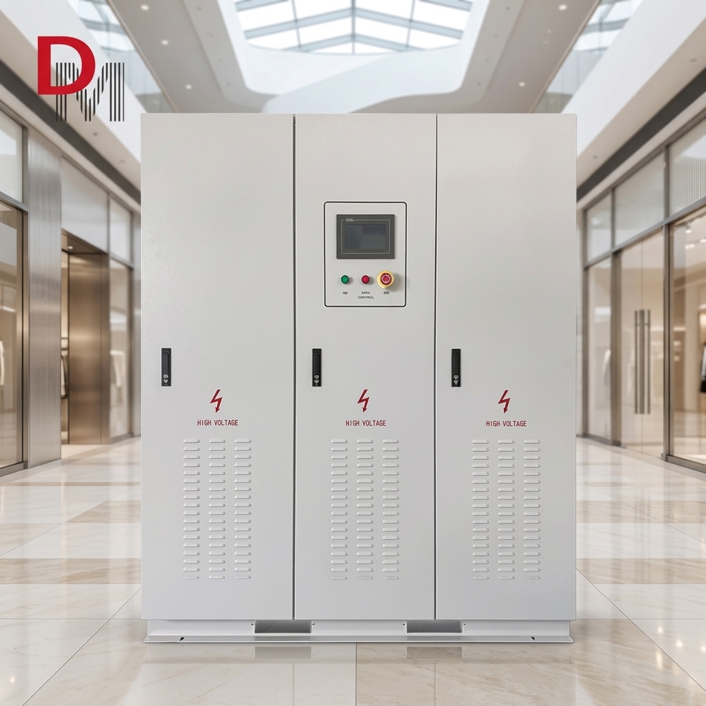 High Voltage Grid Tied  Generator Frequency Converter 500KW