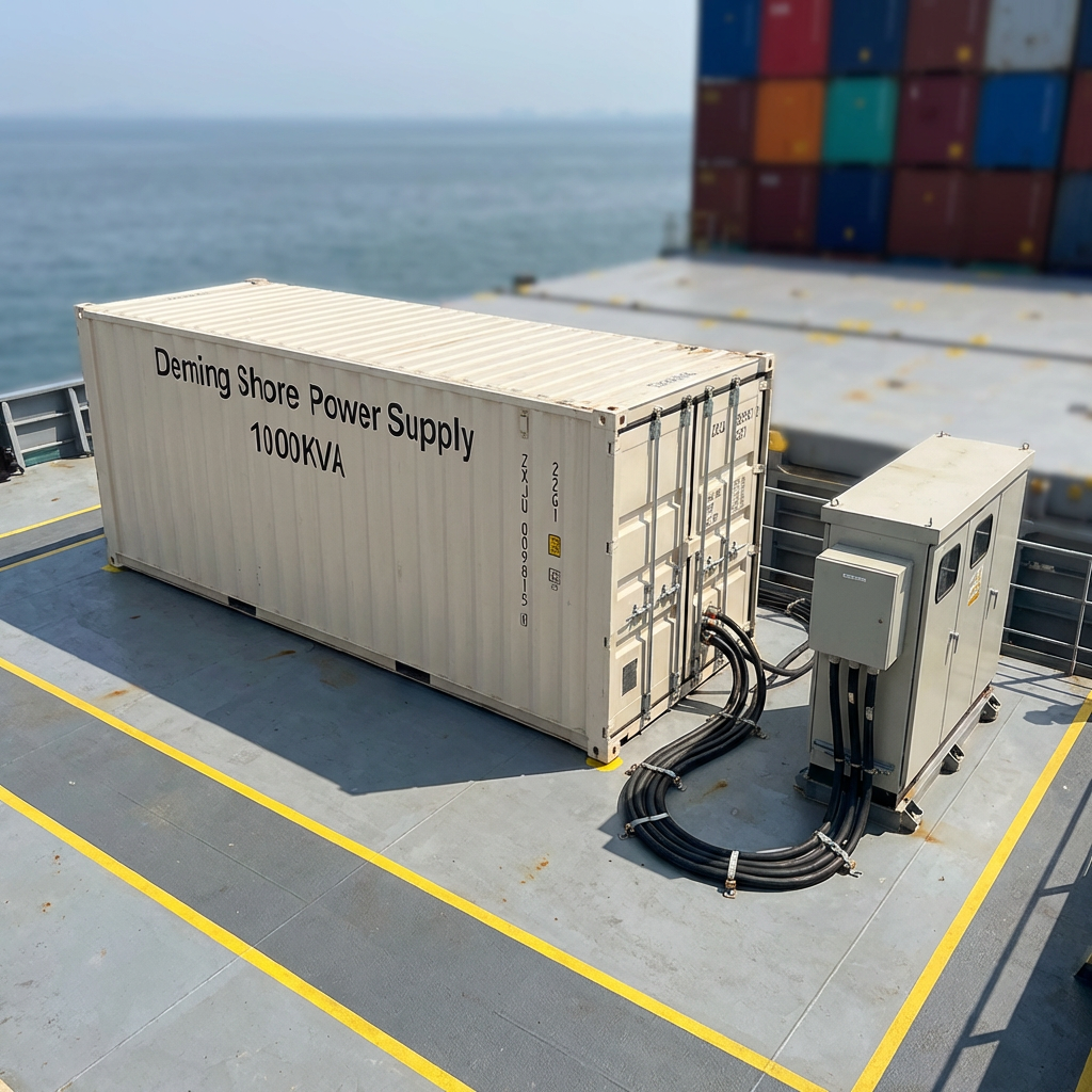 500KVA 750KVA 1000KVA Solid State Frequency Converter Shore to Ship Power Converter for Customized Shore Power System