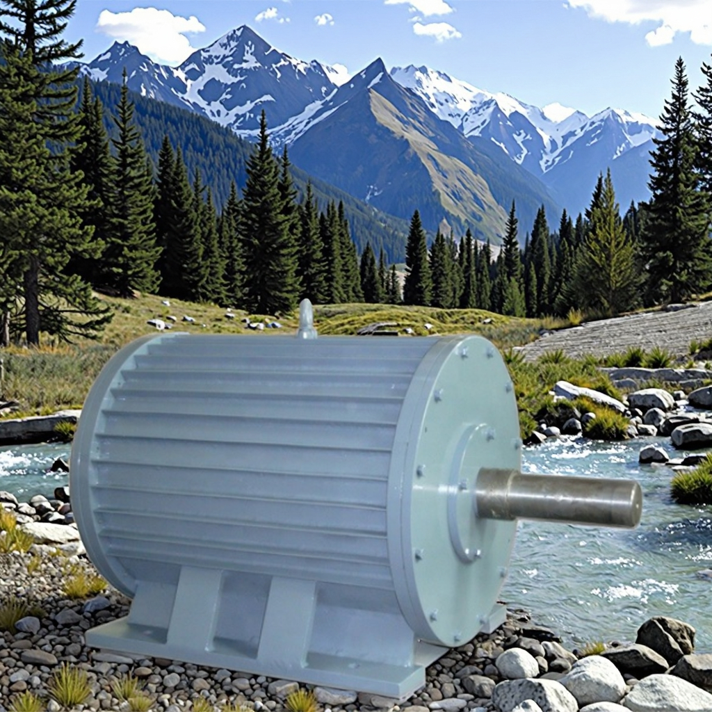 Factory Outlet Wind Turbine Generators Small Water Force Hydro Generator Brushless DC AC Hydro Generator