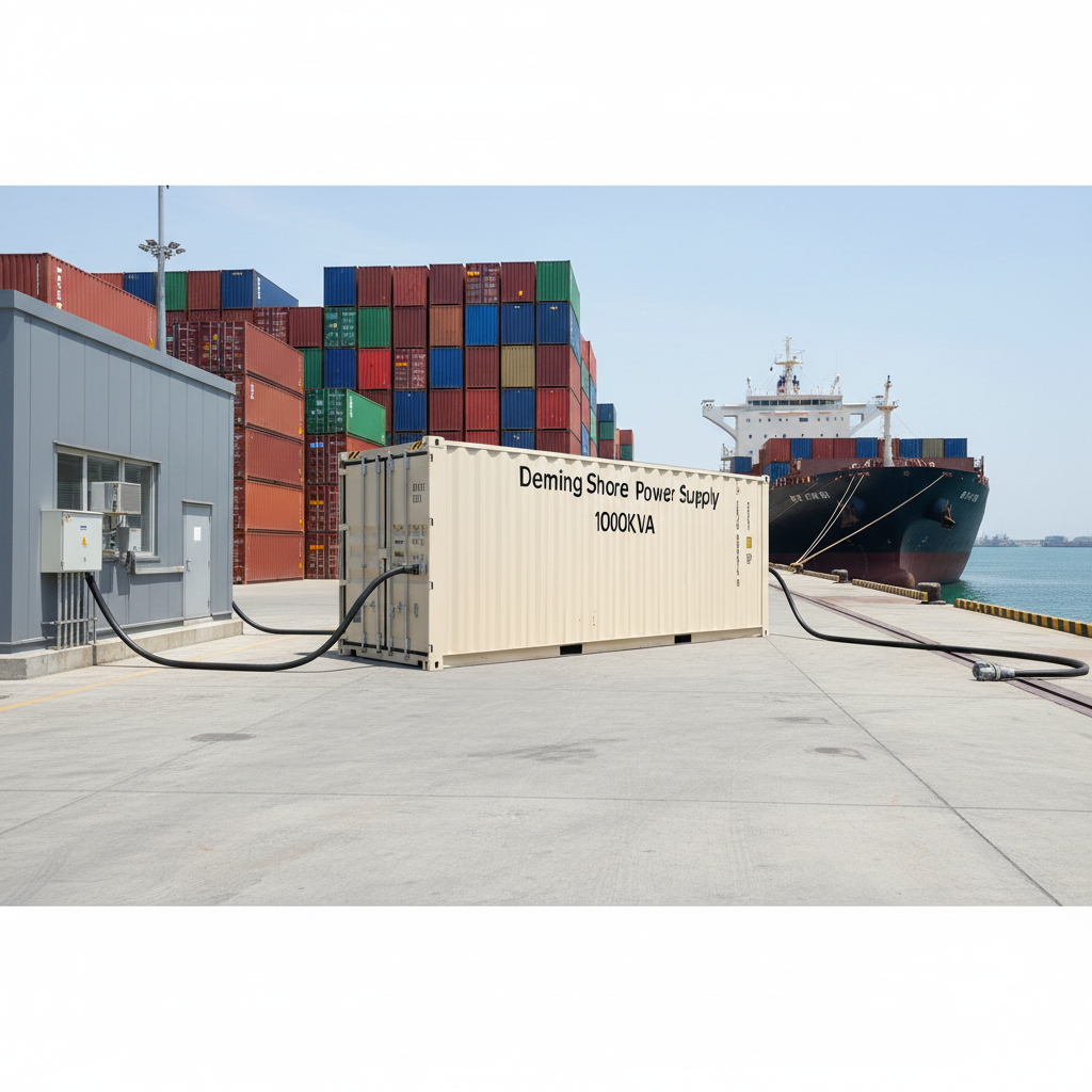 High-Power Shore Power Supply for Ships and Ports