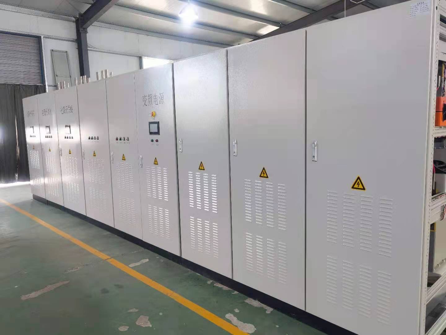 Deming 300kVA 3 Phase DC Shore Power Supply 300-1000V 24-400Hz Variable Voltage Frequency Converter 96% Efficiency Forced
