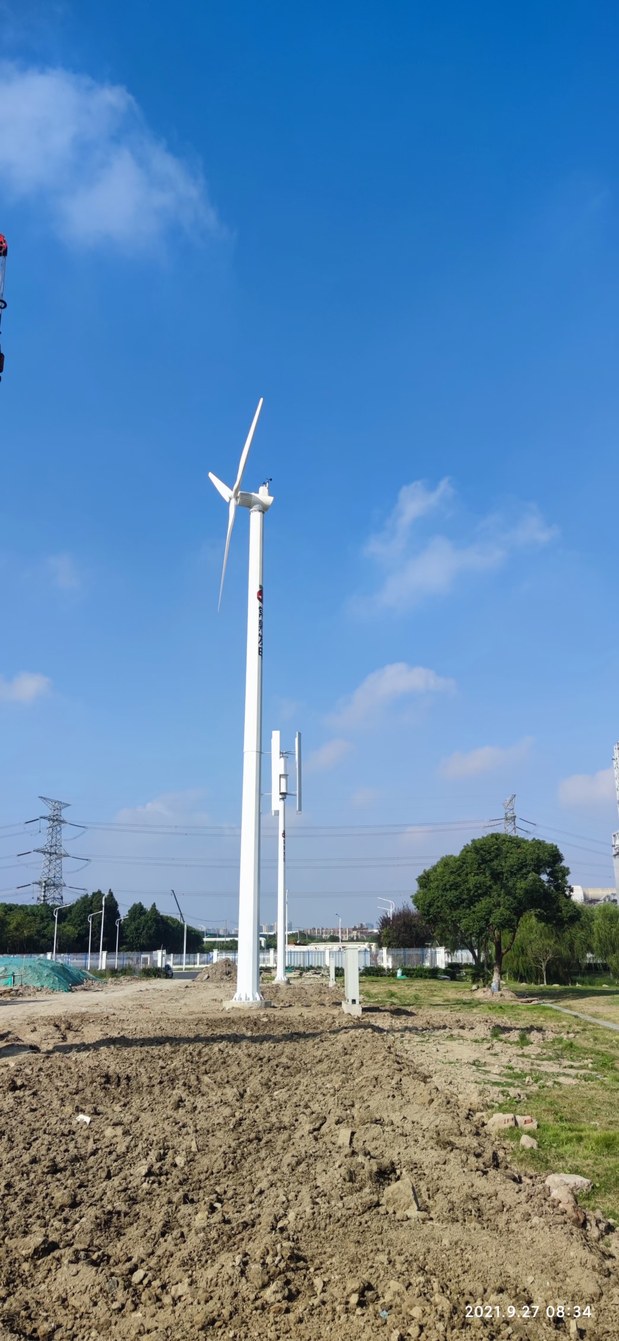 Free Power 60KW 75KW 100KW Yaw Wind Turbine Generator with 380v AC Low Speed Alternator Lithium Ion Industrial Application