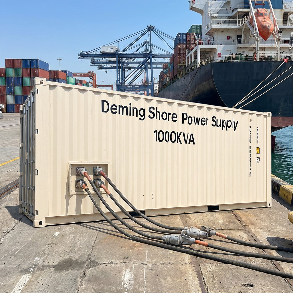1MW 2MW 3MW Port Shore Power Solution Marine Static Frequency Converter System
