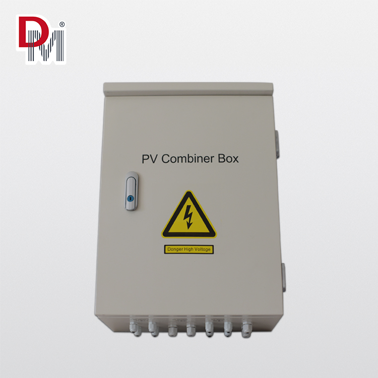 PV Array Combiner Box Side View