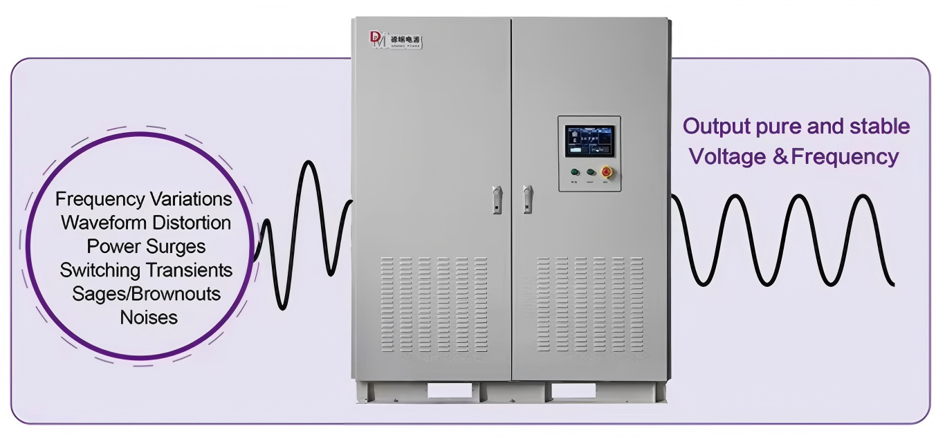 Waveform Correction Output Graph