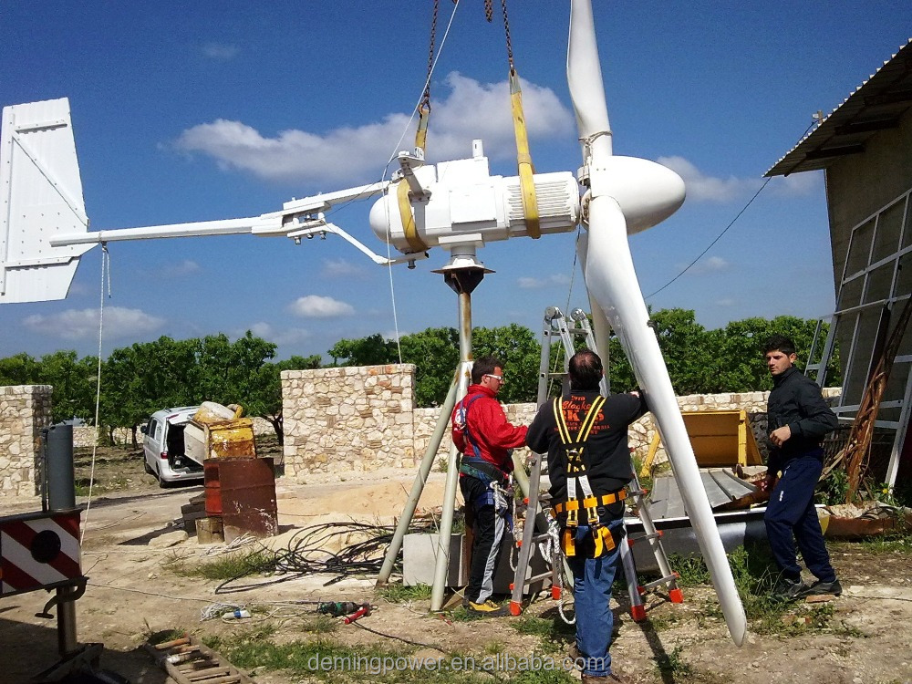 20KW 240/360/500vdc Off Grid Wind Turbine/Generator/Mill