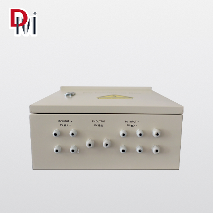 PV Array Combiner Box Open View