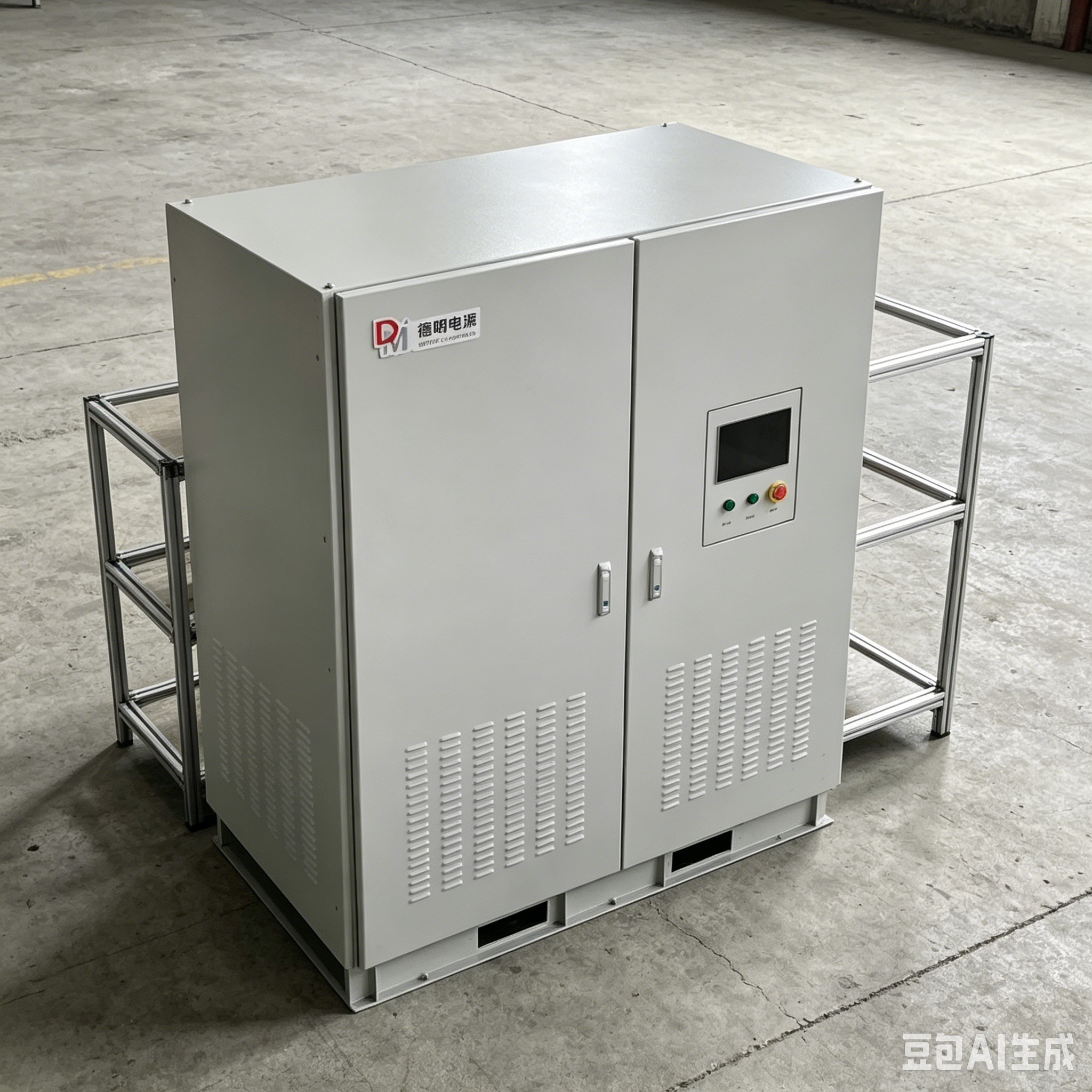 Deming High Speed Micro Gas Turbine Generator AC/AC Converter 100KW 99% Efficiency 50/60Hz for Distributed Natural Gas Power