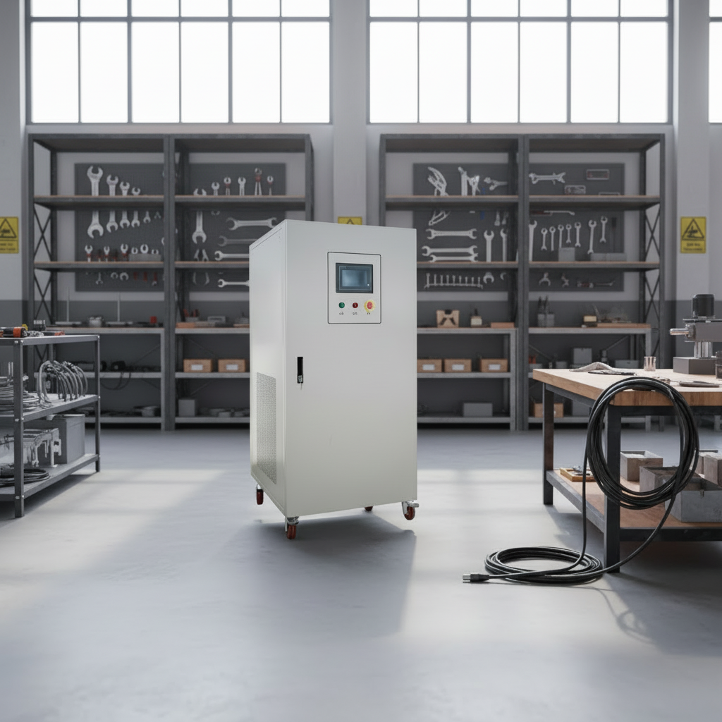 Deming DMPCS-75K 75KW Triple Output On/Off Grid Hybrid Inverter 70A 50-60Hz Transformer Isolation Lithium Batteries