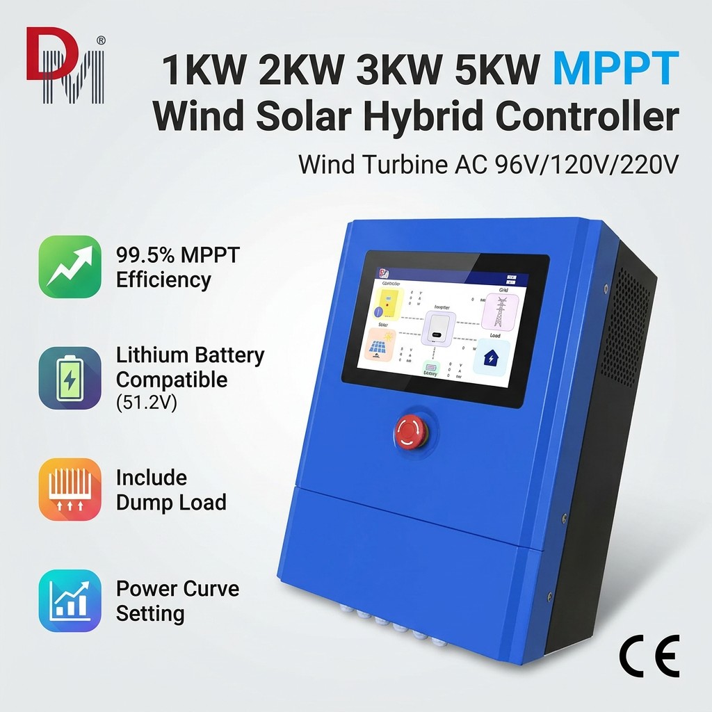 3KW Wind Charge Controller 24V 48V 96V 120V 220V for 3000W Wind Generator Power System